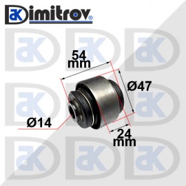Шарнирна втулка Ø 14 х Ø 47 х 54 / 24  mm